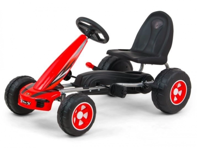 Viper Red šlapací motokára
