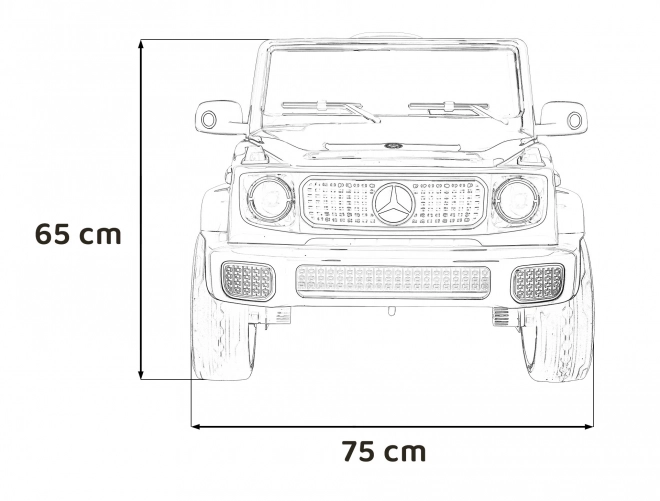 Vehiculul Mercedes Benz EQG – Černé
