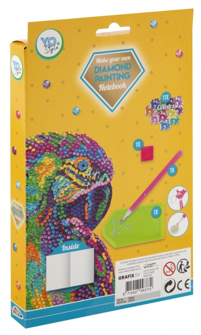 Grafix diamantové malování – zápisník A5 Mandala