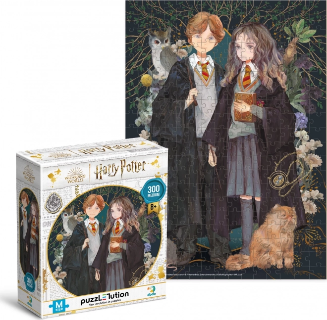 Puzzle Harry Potter: Ron a Hermiona 300 dílků