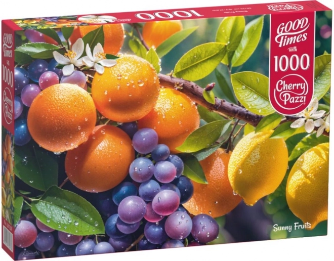 Puzzle prosluněné ovoce 1000 dílků