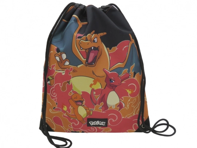 Pokémon Charmander stahovací vak na záda 44 × 34 cm