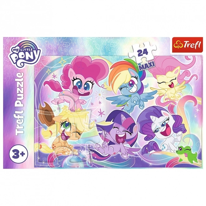 TREFL Puzzle My little Pony: Přátelství MAXI 24 dílků