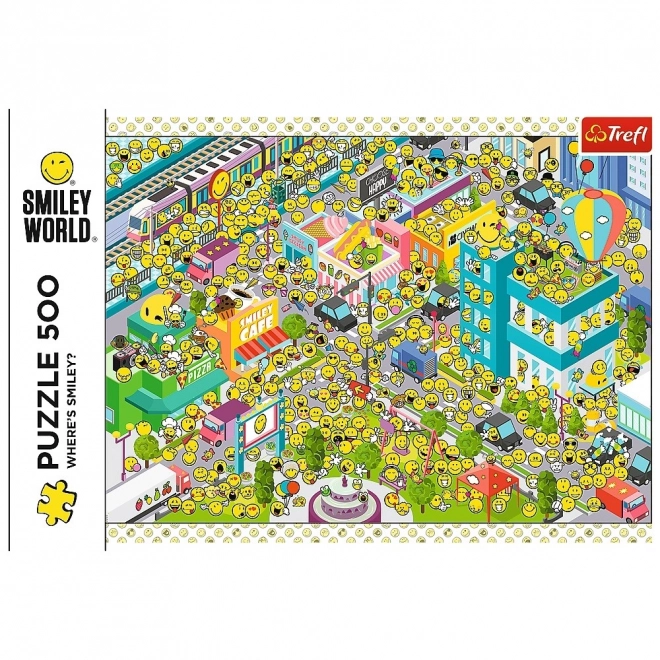 Puzzle 500 dílků Kde je Smiley?
