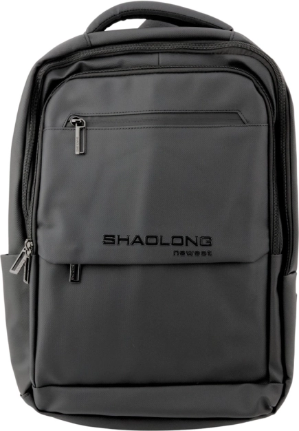 Městský obchodní batoh s USB černý 16 L