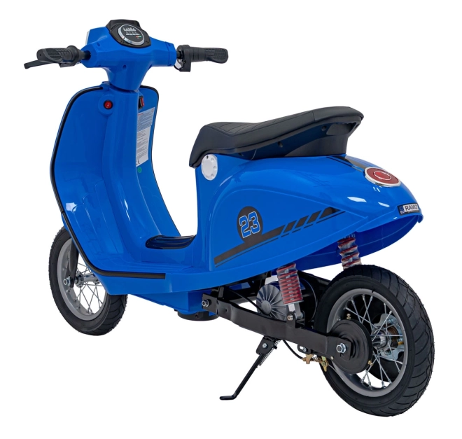 Dětský elektrický skutr Retro 23 modrý