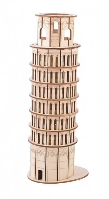 Dřevěné 3D puzzle Šikmá věž v Pise