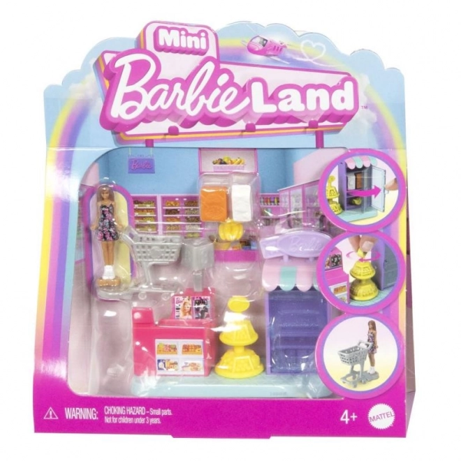 Barbie Mini Barbieland Supermarket Set