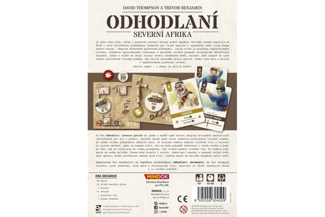 Odhodlaní: Severní Afrika stolní hra