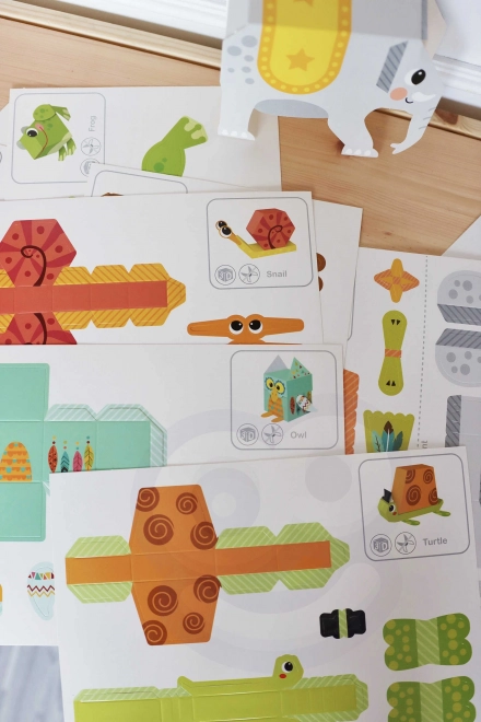 Woopie art&fun kreativní sada origami 3D zvířátka