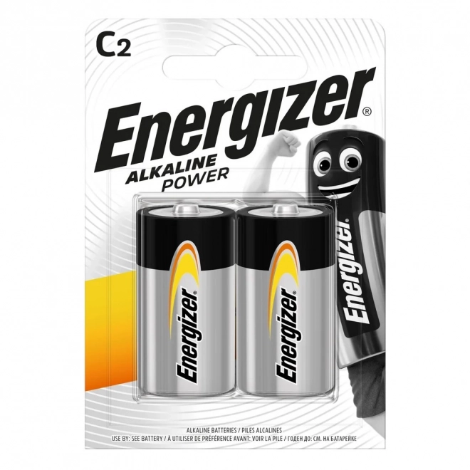 Alkalické baterie Energizer Power C