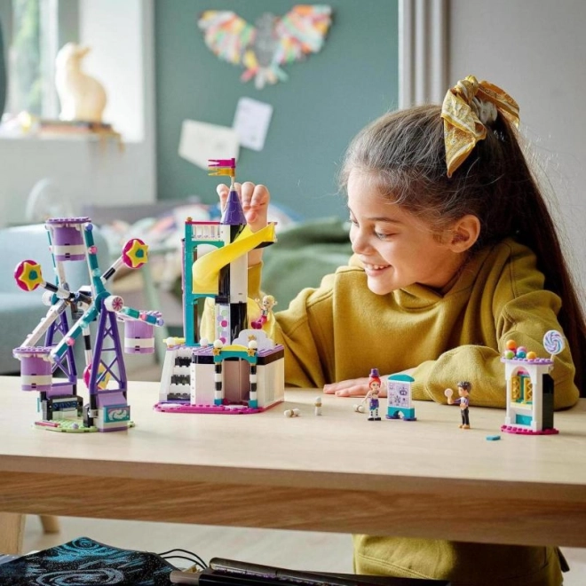 LEGO Friends Kouzelný zábavní park s ruským kolem a skluzavkou