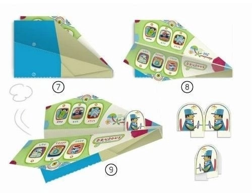 DJECO Origami Letadla pro kluky