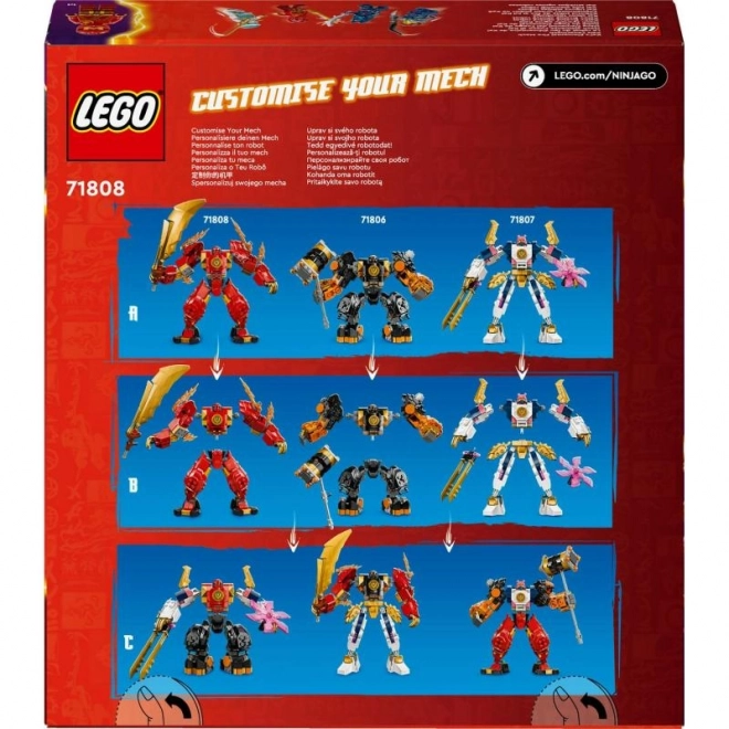 LEGO NINJAGO Mech ohnivého živlu Kaie