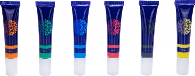 ASTRA CREATIVO gelové barvy na sklo 6×15 ml