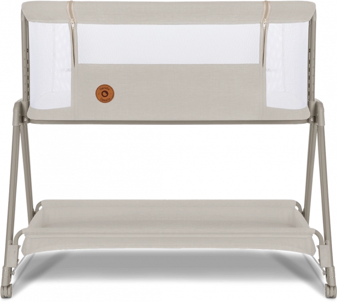 LIONELO Postýlka Luna 2v1 – Beige Sand