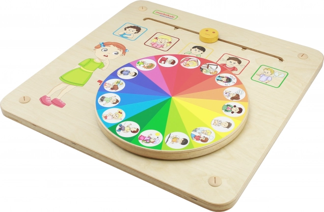 Edukativní tabule Nauka emocí Montessori