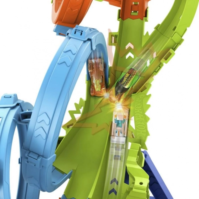 Hot Wheels dráha Akce Čtyřnásobná Smyčka