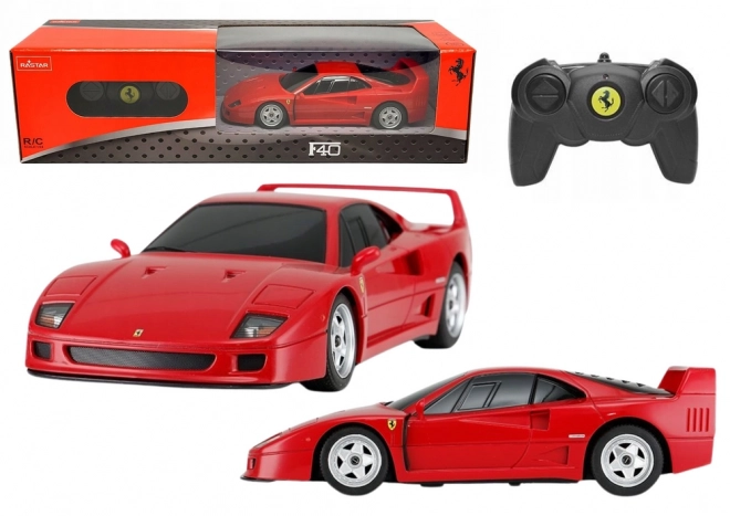 RC auto 1:24 FERRARI F40 červené