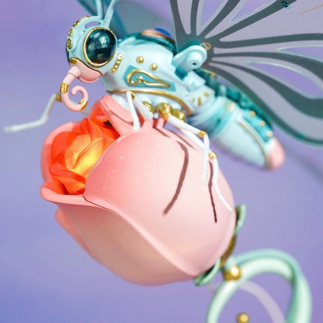 Mechanická 3D dekorace motýl