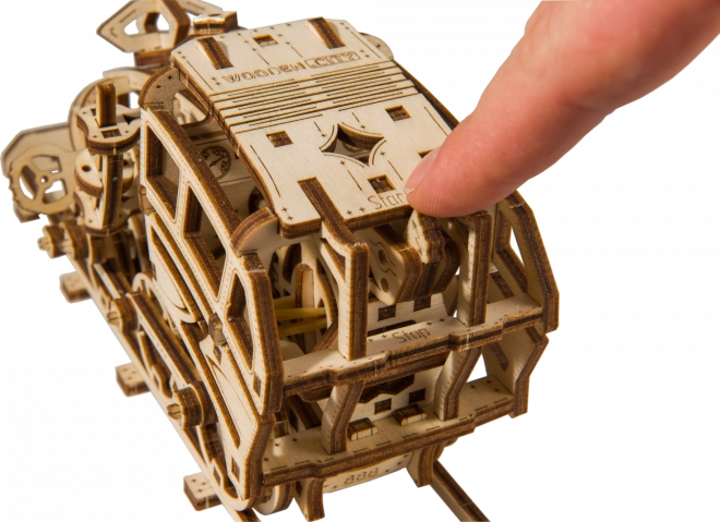 Dřevěný skládací model Express snů