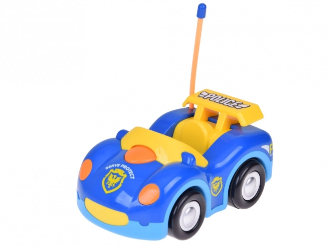 Zábavné zdalně ovládané policejní auto pro děti