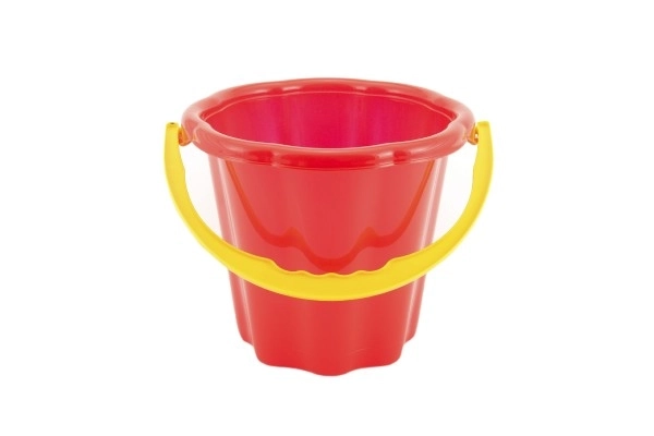 Kbelík na písek plast 19cm asst 4 barvy 12m+