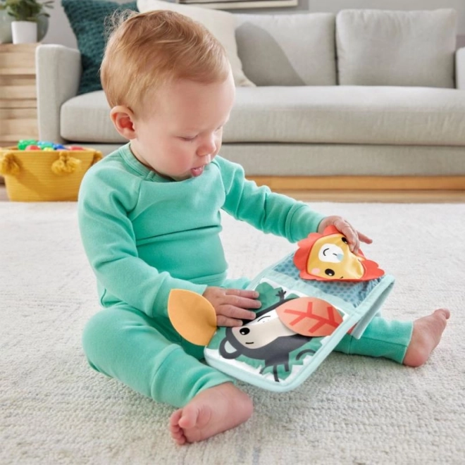 Fisher-Price Měkké leporelo se zvířátky z džungle HML63