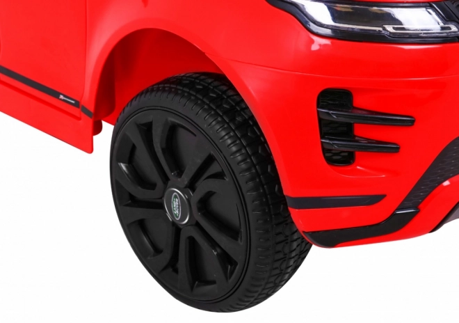 Elektrické autíčko Range Rover Evoque červené