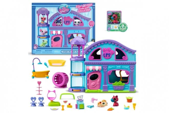 Littlest Pet Shop Domek s 2 figurkami