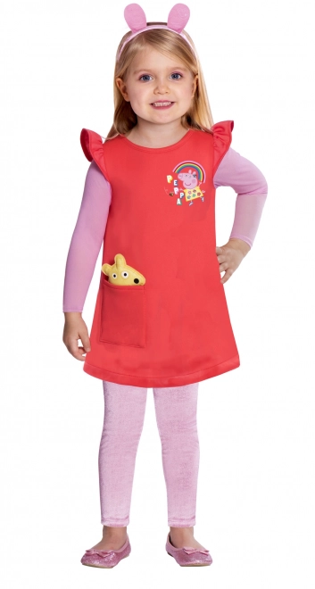 Kostým prasátko Peppa pro děti 4–6 let