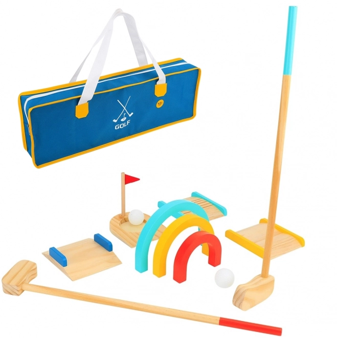 Dřevěná golfová hra pro dva – Tooky Toy