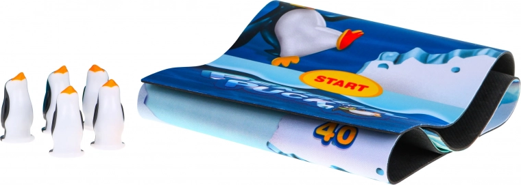 Roztomilé figurky tučňáků