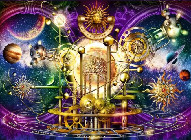 puzzle zlatá sluneční soustava 500 dílků RAVENSBURGER