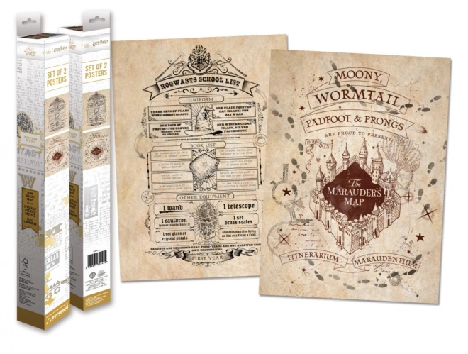 Harry Potter sada mini plakátů
