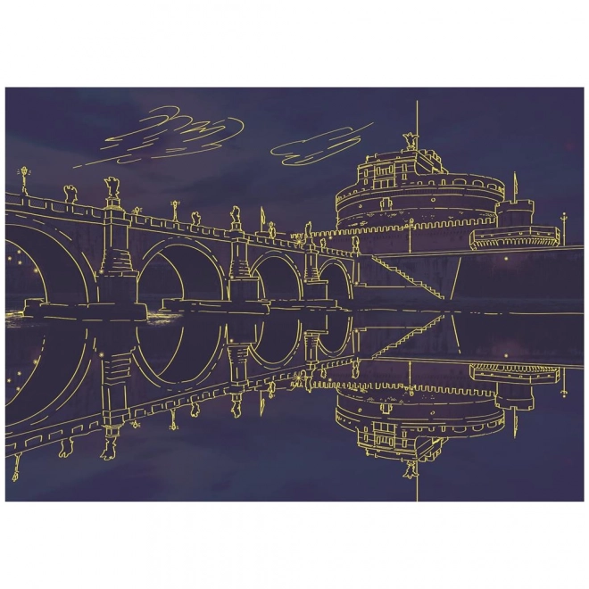 ANDĚLSKÝ HRAD 1000 neon Puzzle