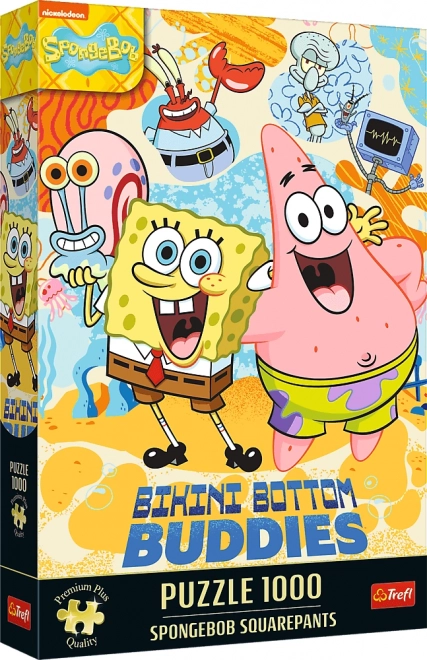Puzzle Premium Plus Spongebob 1000 dílků