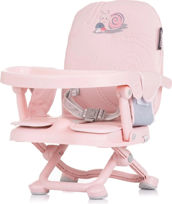 Přenosná jídelní židlička Lollipop Flamingo
