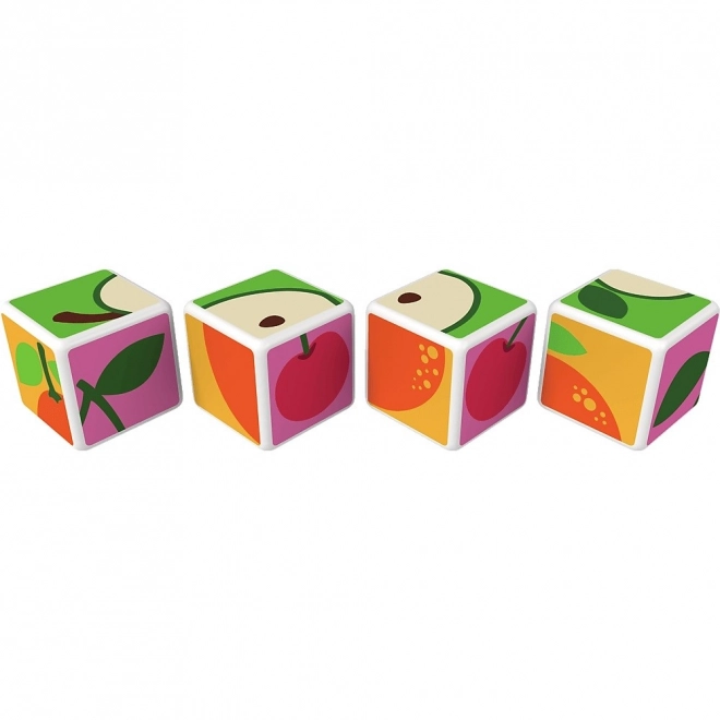 GEOMAG Magnetické kostky Magicube Ovoce