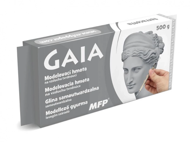 Modelovací hmota šedá 500 g Gaia