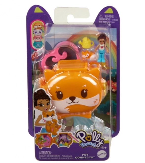 Sada figurek Polly Pocket se zvířátkem