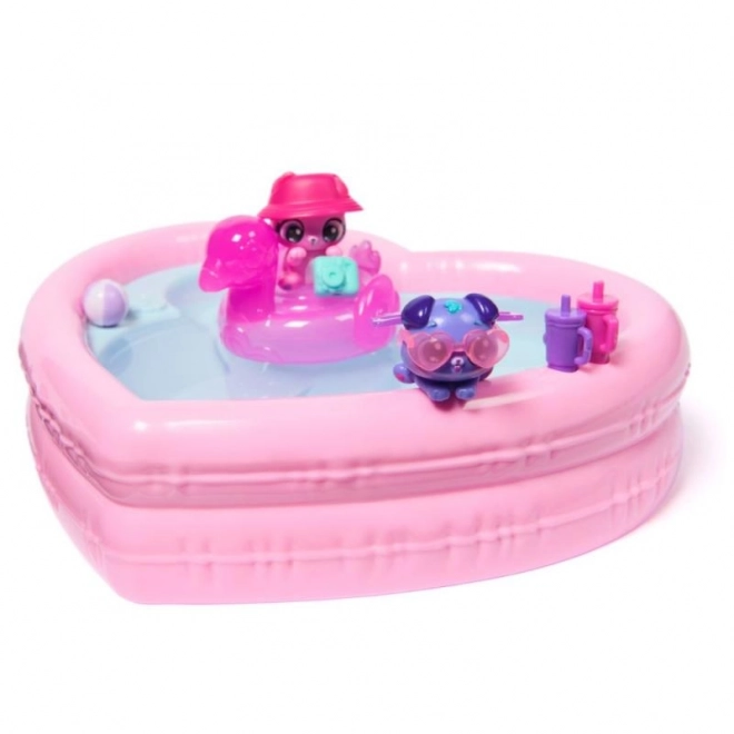 Zvířátka Hatchimals na bazénové párty
