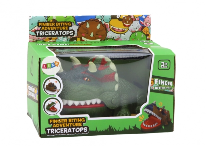 Hra dovednosti kousající dinosaurus Triceratops