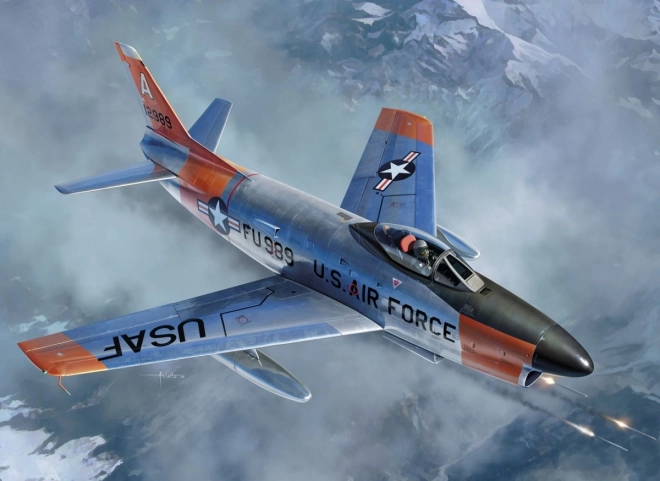 Plastikový model letadla F-86D Dog Sabre 1/48