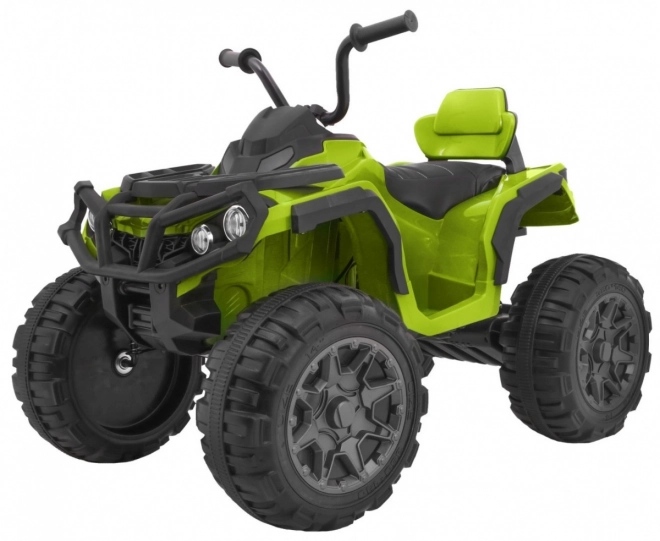 Čtyřkolka ATV 2,4GHz na baterie pro děti + Dálkové ovládání + Kola EVA + Rádio MP3 + Startování zdarma – zelená