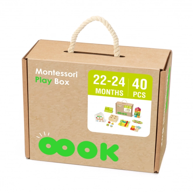 Xxl montessori senzomotorická sada pro děti 7v1