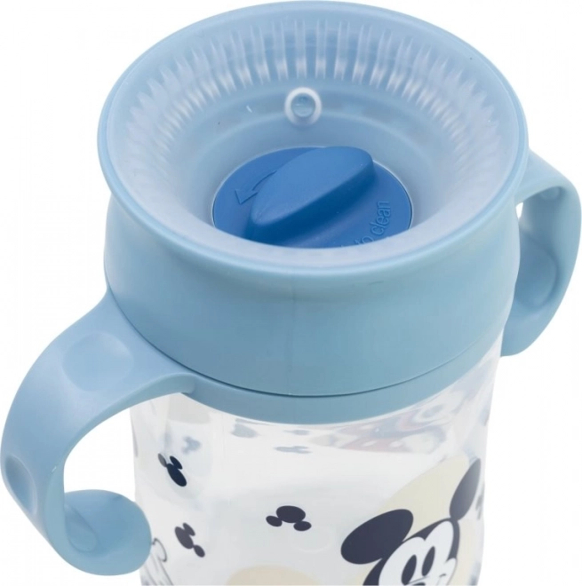 STOR Dětský trénovací hrneček 395 ml Mickey Mouse