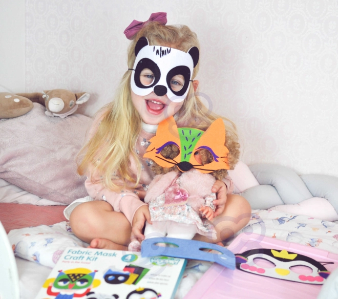 Kreativní sada filcové masky Woopie Art&Fun