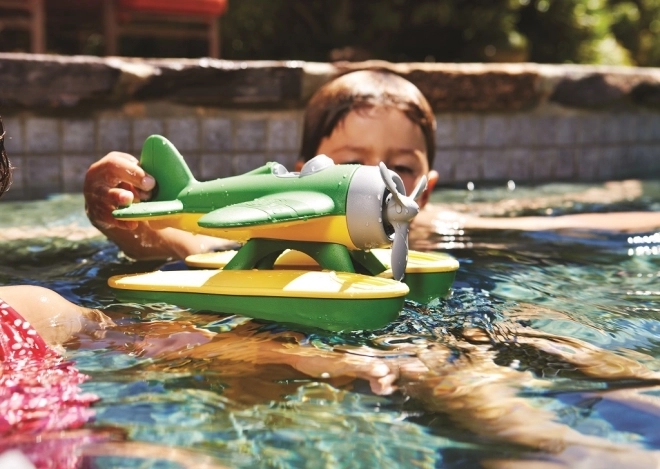 Žlutý hydroplán Green Toys
