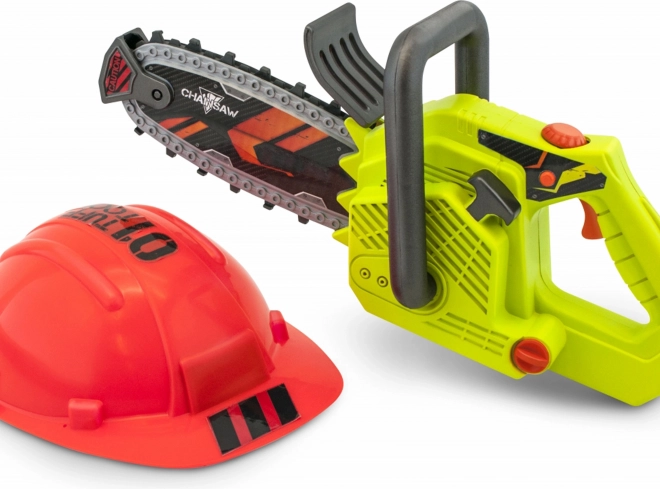 Tuff Tools dětská motorová pila s přilbou, 36 cm